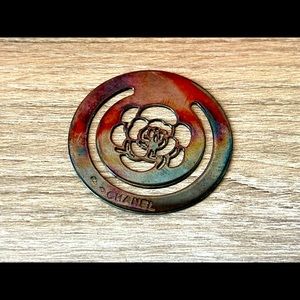 Sterling silver Chanel charm